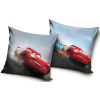 Javoli Disney Verdák Speed Zone párnahuzat 40x40 cm Velúr