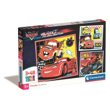 Javoli Disney Verdák Team-95 3x48 db-os puzzle Clementoni puzzle, kirakós