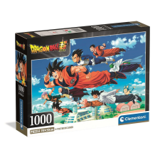 Javoli Dragon Ball Fly High 1000 db-os Compact puzzle Clementoni puzzle, kirakós