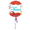Javoli Du bist der Beste fólia lufi 43 cm