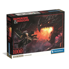 Javoli Dungeons &amp; Dragons Dark Elf 1000 db-os Compact puzzle Clementoni puzzle, kirakós