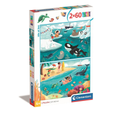 Javoli Élet a tengeren Noli 2x60 db-os puzzle Clementoni puzzle, kirakós