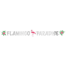 Javoli Flamingo Paradise papír felirat 135 cm party kellék
