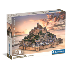 Javoli Franciaország Mont-Saint Michel 1500 db-os puzzle Clementoni puzzle, kirakós