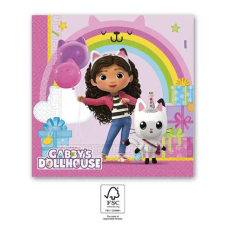 Javoli Gabi babaháza Friends szalvéta 20 db-os 33x33 cm FSC party kellék