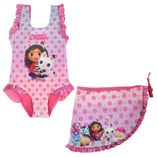 Javoli Gabi babaháza Pandy gyerek fürdőruha és sarong szett 3-8 év gyerek fürdőruha