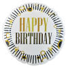 Javoli Happy Birthday Stripes fólia lufi 36 cm