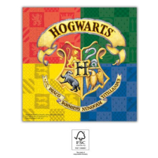 Javoli Harry Potter Hogwarts Houses szalvéta 20 db-os 33x33 cm FSC papírárú, csomagoló és tárolóeszköz