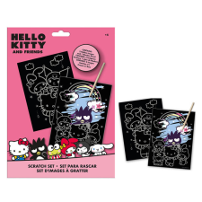Javoli Hello Kitty Friends scratch képkarcoló készlet kreatív és készségfejlesztő