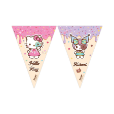 Javoli Hello Kitty Kuromi zászlófüzér FSC 2,3 m party kellék