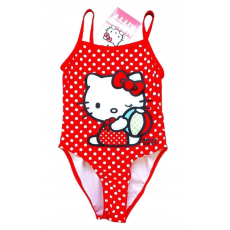 Javoli Hello Kitty Red gyerek fürdőruha, úszó 4 - 9 év / 104 - 134 cm