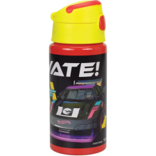 Javoli Hot Wheels Race alumínium kulacs akasztóval 500 ml ajándéktárgy