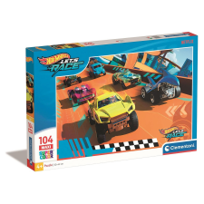 Javoli Hot Wheels Turbo Track 104 db-os maxi puzzle Clementoni puzzle, kirakós
