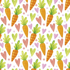 Javoli Húsvét Sweet Carrots szalvéta 20 db-os 33x33 cm papírárú, csomagoló és tárolóeszköz