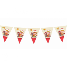 Javoli Indian Party, Indián zászlófüzér 360 cm party kellék