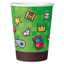 Javoli Játék Game On papír pohár 6 db-os 200 ml party kellék