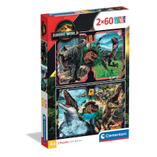Javoli Jurassic World Danger Zone 2x60 db-os puzzle Clementoni puzzle, kirakós