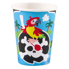Javoli Kalóz Privateer papír pohár 8 db-os 250 ml party kellék