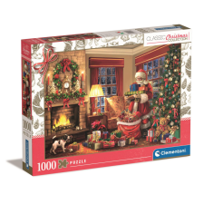 Javoli Karácsonyi Santa's Gift 1000 db-os puzzle Clementoni puzzle, kirakós