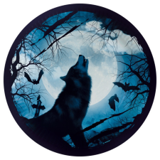 Javoli Kísértetjárta erdő Haunted Forest papírtányér 8 db-os 23 cm party kellék