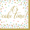 Javoli Konfetti Cake Time szalvéta 36 db-os 33x33 cm