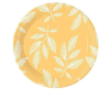 Javoli Levél Orange Leaves papírtányér 8 db-os 23 cm