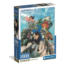 Javoli Lupin III 1000 db-os Compact puzzle Clementoni puzzle, kirakós