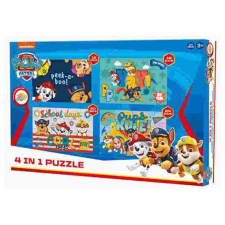 Javoli Mancs Őrjárat puzzle 4 az 1-ben puzzle, kirakós
