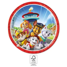 Javoli Mancs Őrjárat Rescue Heroes papírtányér 8 db-os 23 cm FSC party kellék