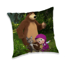 Javoli Mása és a medve Forest párna, díszpárna 40x40 cm lakástextília