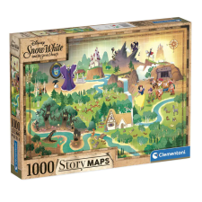 Javoli Mesetérkép Snow White 1000 db-os puzzle Clementoni puzzle, kirakós