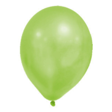 Javoli Metallic Green Pastel léggömb, lufi 8 db-os party kellék