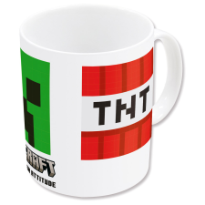Javoli Minecraft Adaptation porcelán bögre 325 ml (11 oz) Díszdobozban bögrék, csészék