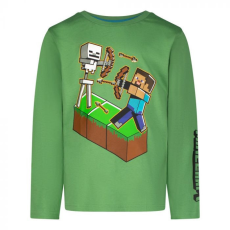 Javoli Minecraft BOOM! gyerek hosszú ujjú póló, felső 6 év