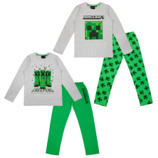 Javoli Minecraft Creeper gyerek hosszú pizsama 8 - 12 év / 128 - 152 cm gyerek hálóing, pizsama