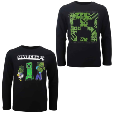 Javoli Minecraft Dark gyerek hosszú ujjú póló, felső 8 - 12 év / 128 - 152 cm