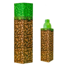 Javoli Minecraft Föld kulacs - 650 ml kulacs, kulacstartó