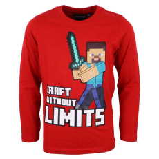 Javoli Minecraft gyerek hosszú ujjú póló, felső 10 év