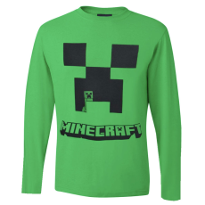Javoli Minecraft gyerek hosszú ujjú póló, felső 8 év