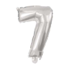 Javoli Mini 7-es Silver szám Fólia lufi 33 cm
