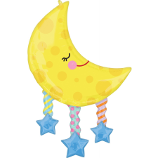 Javoli Moon and Stars fólia lufi 96 cm party kellék