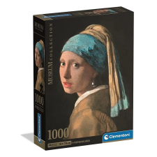 Javoli Művészet Girl with a Pearl Earring 1000 db-os Compact puzzle Clementoni puzzle, kirakós