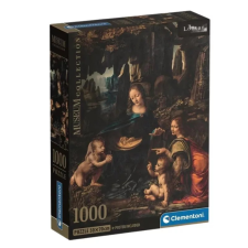 Javoli Művészet Sziklás Madonna Da Vinci 1000 db-os Compact puzzle Clementoni puzzle, kirakós