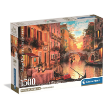 Javoli Olaszország Venezia 1500 db-os Compact puzzle Clementoni puzzle, kirakós