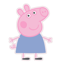 Javoli Peppa malac formapárna, díszpárna 27x33 cm lakástextília