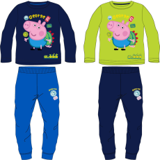 Javoli Peppa malac George gyerek hosszú pizsama 92-116 cm