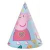 Javoli Peppa malac Messy Play parti kalap, csákó 6 db-os
