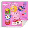 Javoli Peppa malac Rainy Fun Mágikus Kéztörlő arctörlő, törölköző 30x30cm