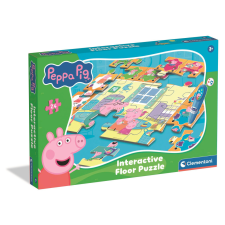 Javoli Peppa malac Reading interaktív 24 db-os puzzle Clementoni puzzle, kirakós