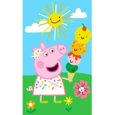 Javoli Peppa malac Summer Time kéztörlő, arctörlő, törölköző 30x50 cm lakástextília